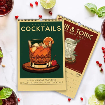 2025 Classic Cocktails Calendar