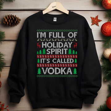 I'm Full of Holiday Spirit Called Vodka