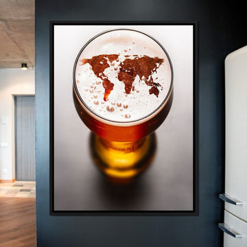 World Map Beer