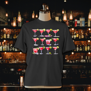 Cosmopolitan Cocktail Lover Unisex Jersey Tee