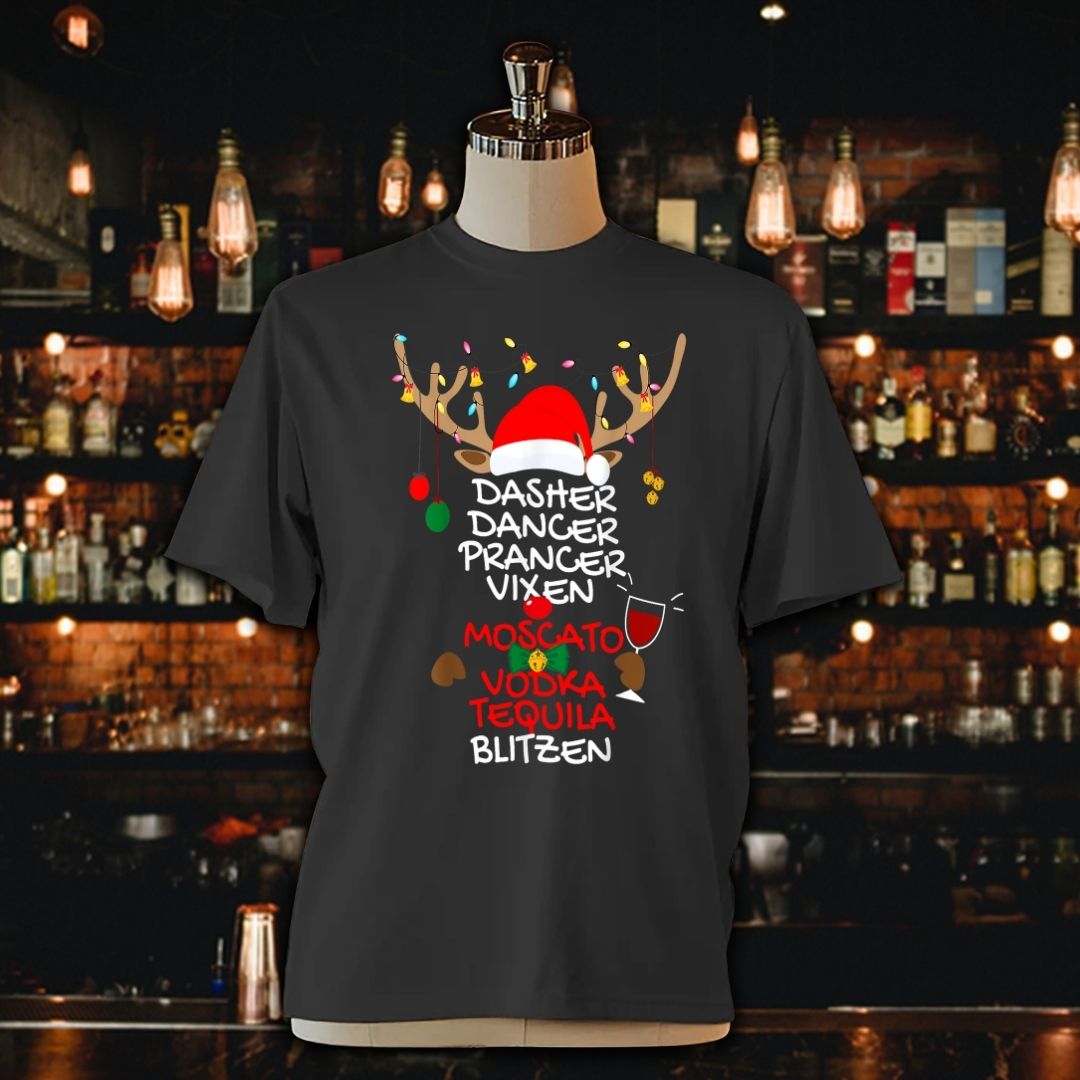 Dasher Dancer Prancer Vixen Moscato Vodka Tequila Blitzen