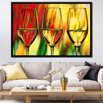 Multicolor Wine Glass