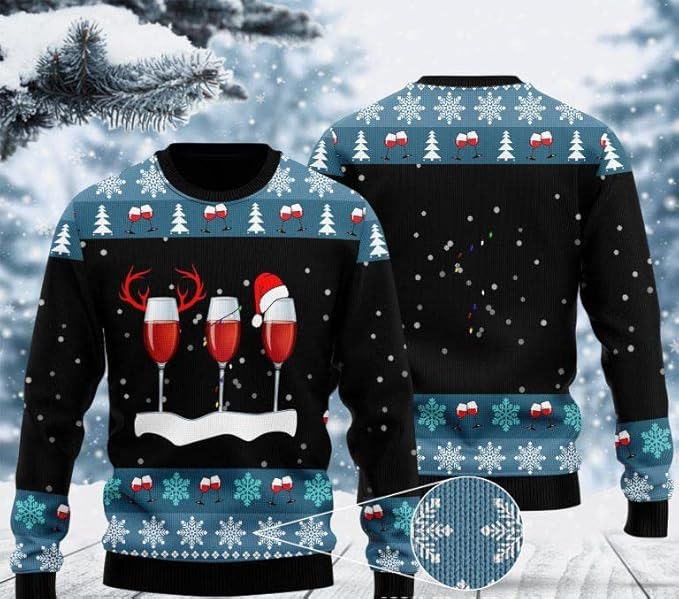 Whiskey Christmas Ugly Christmas Sweaters