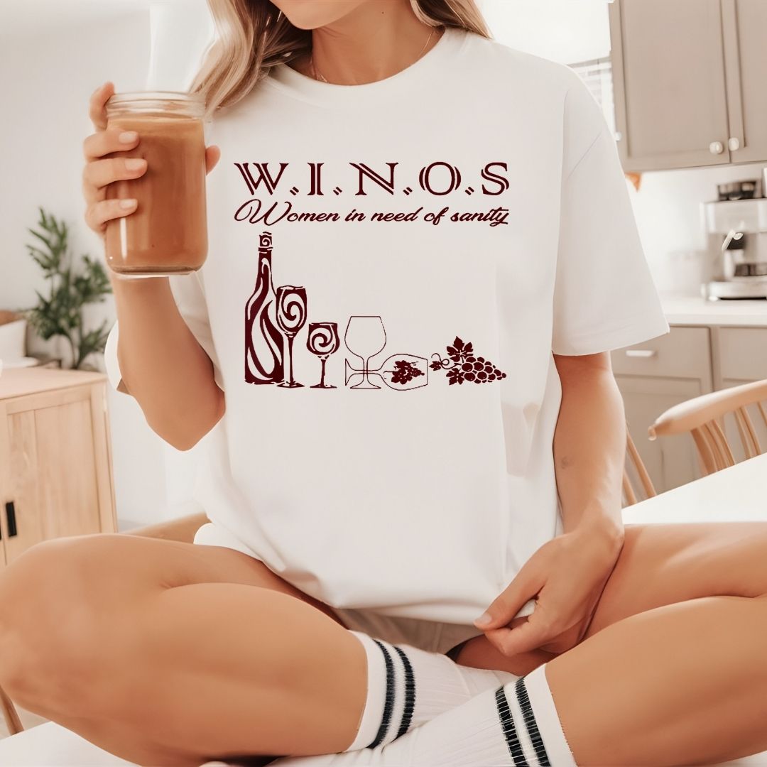 Winos Women in Need of Sanity Unisex Jersey Tee