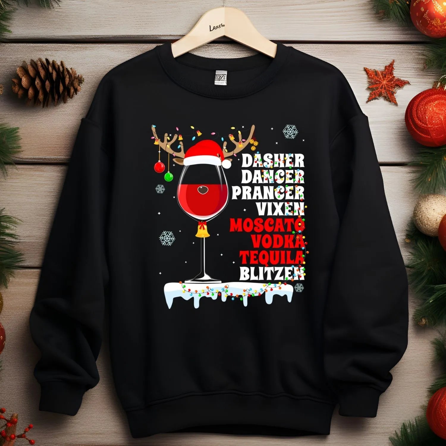 Dasher Dancer Prancer Vixen Moscato Vodka Tequila Blitzen