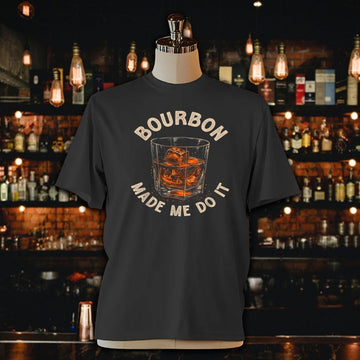 Bourbon Made Me Do It Unisex Jersey Tee