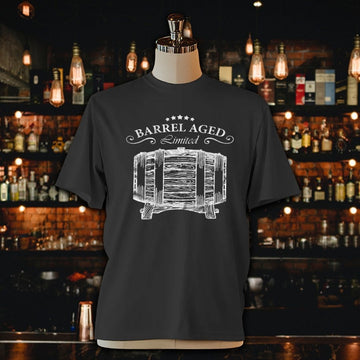 Bourbon Barrel Aged Limited Edition Whiskey Keg Unisex Jersey Tee