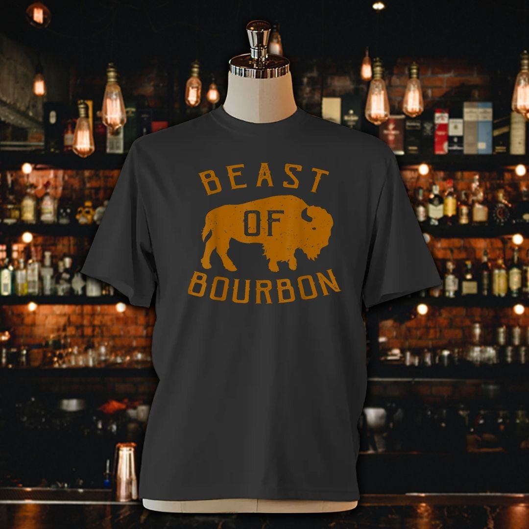 Beast Of Bourbon Whiskey Unisex Jersey Tee