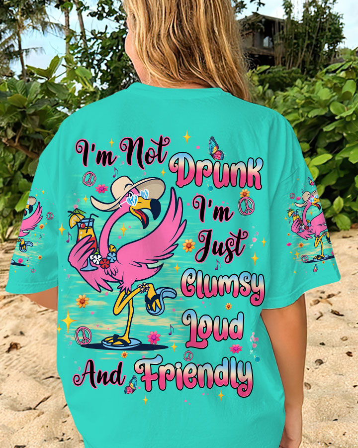 I'M NOT DRUNK FLAMINGO ALL OVER PRINT - TLTW0406247