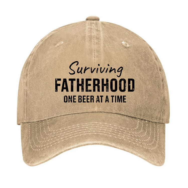 Maturelion Surviving Fatherhood One Beer At A Time Cap