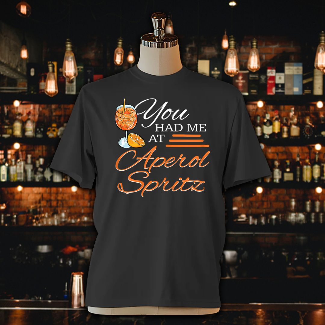 Aperol Spritz Cocktail Party Alcohol Unisex Jersey Tee