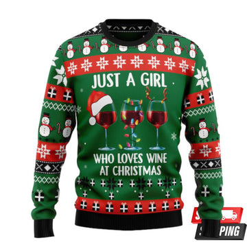 Wine Xmas Ugly Christmas Sweaters