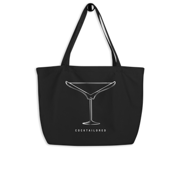 Cocktailored Large organic tote bag