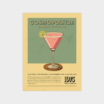 Cosmopolitan - Classic Cocktail Poster