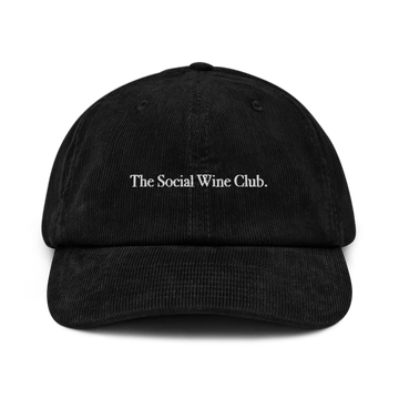 Social Wine Club Corduroy hat