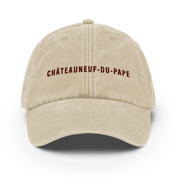 The Châteauneuf-du-Pape Vintage Hat - Vintage Stone