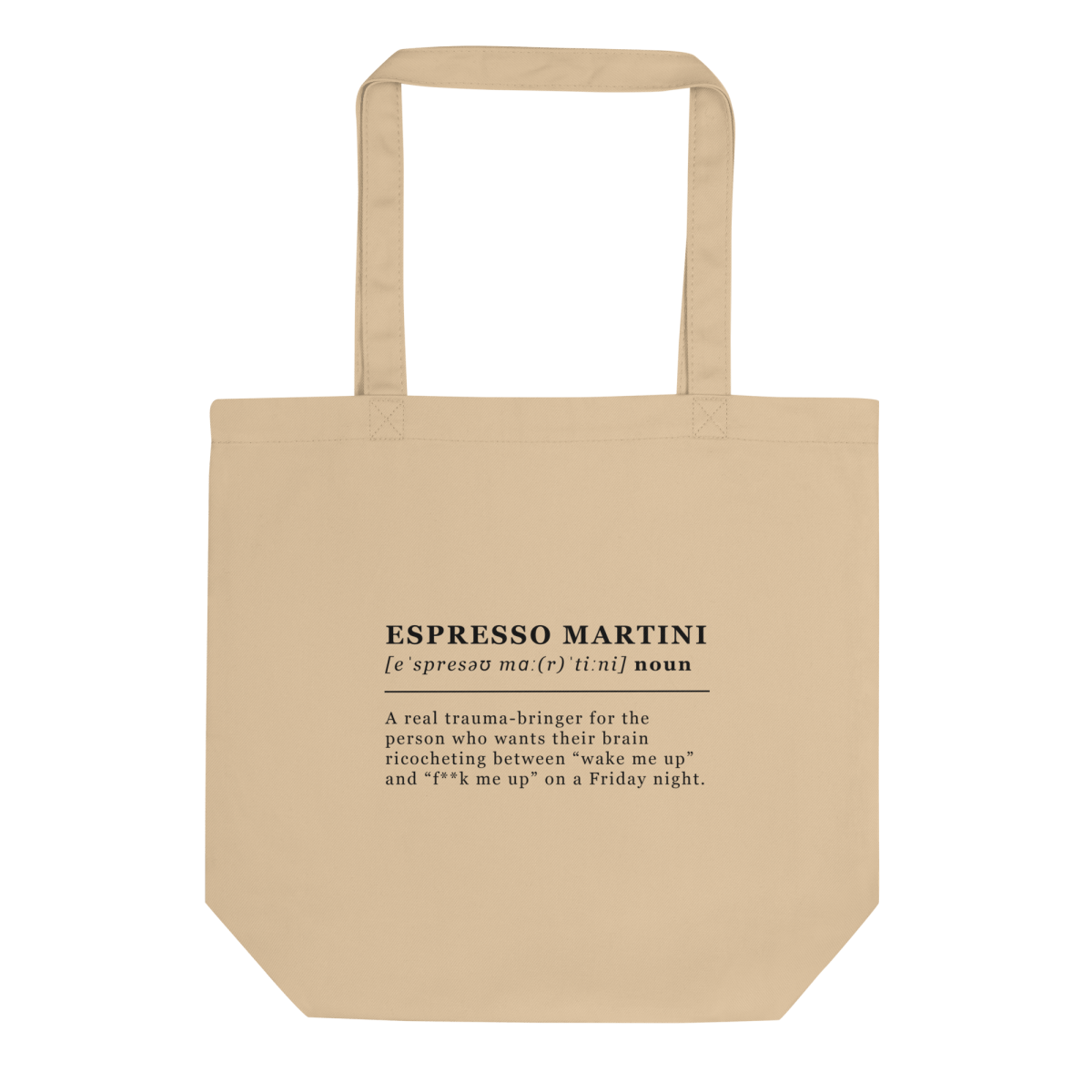 The Espresso Martini Eco Tote Bag