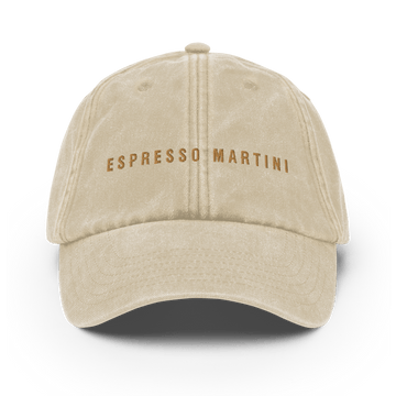 The Espresso Martini Vintage Hat