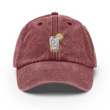 The Gin & Tonic Glass Vintage Hat