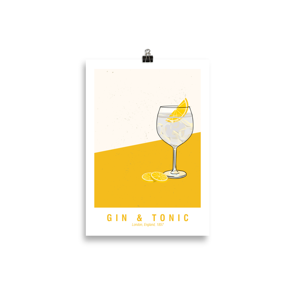 The Gin & Tonic Poster