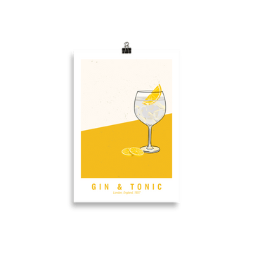 The Gin & Tonic Poster