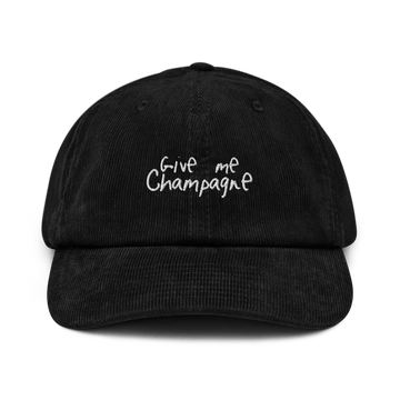 The Give Me Champagne Corduroy hat