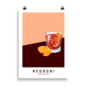 The Negroni Poster