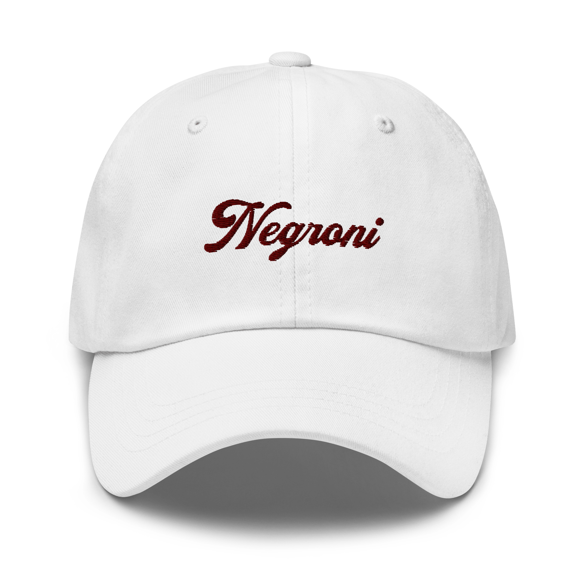 The Negroni Script Dad Hat