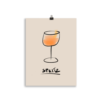 The Painted Spritz Poster