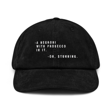 The Sbagliato Conversation Corduroy hat